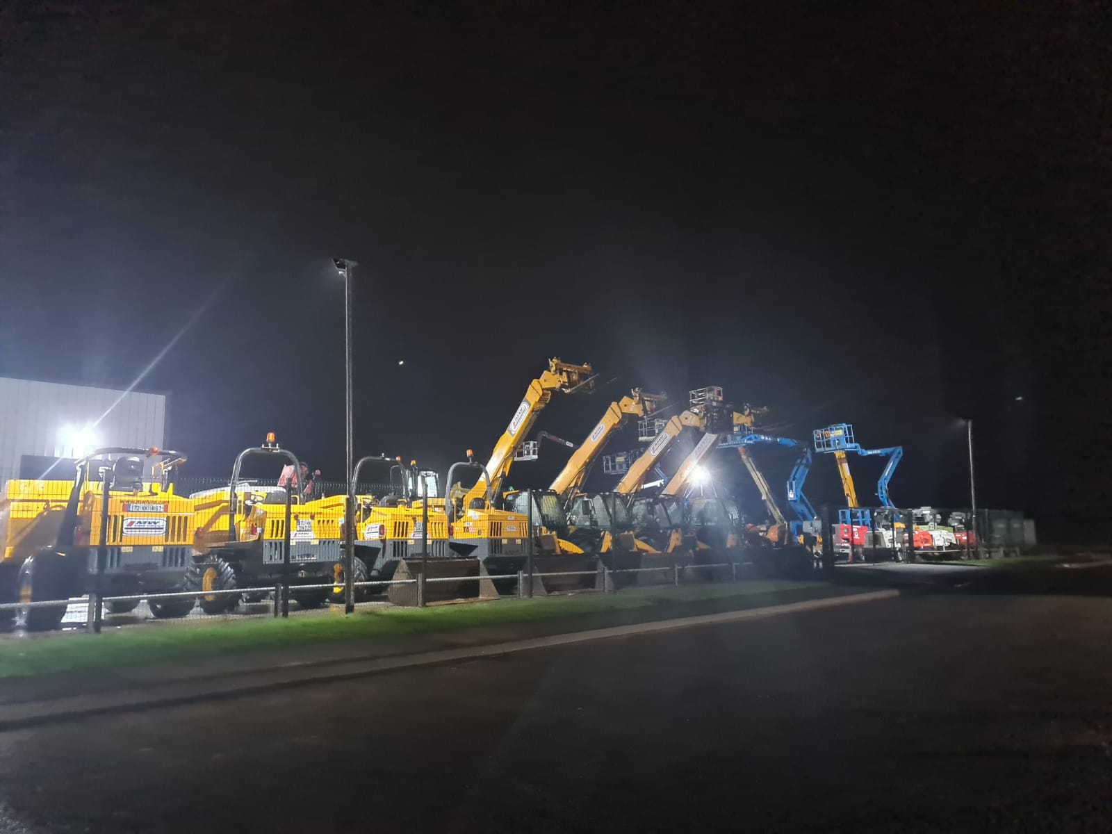 Yard filling up for Christmas in our Wexford Depot